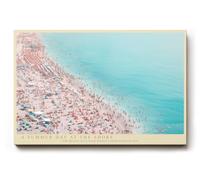 Paul Sinus Tableau mural « A Summer Day at the Shore Beach Scene Under Endless Sky »