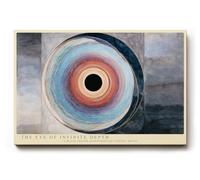 Paul Sinus Tableau mural The Eye of Infinite Depth Abstract Vision of Color and Emotion