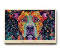 Paul Sinus Tableau mural The Guardian of Cosmic Colors Dog Spirit Among the Stars 120 x 80 cm