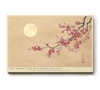 Paul Sinus Tableau mural The Moon and Blossom Silence Cherry Branches Reach Toward the Full Moon