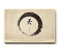 Paul Sinus Tableau The Circle of Infinite Harmony Zen, symbole d'équilibre et de tranquillité