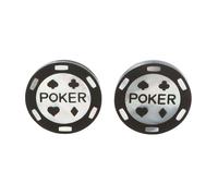 Paul Smith - Boutons de manchette jeton de poker - Homme - Accessoires - Noir - Taille: ONE Size
