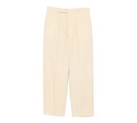 Paul Smith - Drawstring-Fastening Linen Pantalons - Homme - Pantalons - Beige - Taille: W32