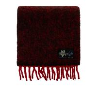 Paul Smith - Écharpe avec logo brodé - Femme - Accessoires - Rouge - Taille: ONE Size