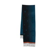 Paul Smith, Homme, Accessoires, Bleu, Taille: ONE Size Scarf Stack Logo