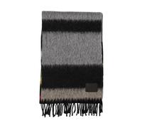 Paul Smith, Homme, Accessoires, Gris, Taille: ONE Size Élégante Écharpe Rayée en Cachemire