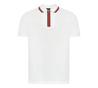 Paul Smith, Homme, Tops, Blanc, Taille: L Polo avec Détails Contrastés