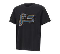 Paul Smith, Homme, Tops, Noir, Taille: L Swirly PS T-Shirt