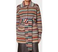 Paul Smith Knitted Maxi Cardigan Multi Coloured Taille: S | Vestes Outlet | Femme
