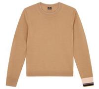 Paul Smith Knitted Sweater Crew Neck Light Beige Taille: XL | Pulls en Maille Outlet | Femme | Marron
