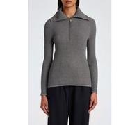 Paul Smith Knitted Sweater Zip Neck Black Taille: L | Polos Outlet | Femme | Le Noir