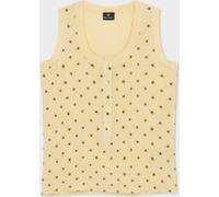 Paul Smith Knitted Vest Woven Front Yellow Taille: S | Pulls Outlet | Femme | Jaune