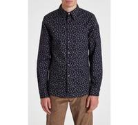 Paul Smith Ls Tailored Fit Shirt Very Dark Navy Taille: S | Casual chemises Outlet | Homme | Bleu