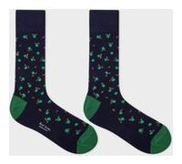Paul Smith Men Sock Andre Orange Navy Taille: OS | Sous-vêtements Outlet | Homme | Bleu