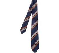 Paul Smith Men Tie Stripes Very Dark Navy Taille: 6 | Cravates Outlet | Homme | Bleu