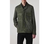 Paul Smith Mens Casual Fit Suede Leather Jacket Pastel_green Taille: S | Vestes en cuir Outlet | Homme | Vert
