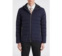 Paul Smith Mens Down Hooded Jacket Very Dark Navy Taille: S | Vestes légères Outlet | Homme | Bleu