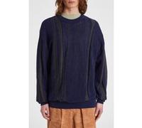 Paul Smith Mens Navy Cn Jumper Stitch Detail Very Dark Navy Taille: S | Pulls Outlet | Homme | Bleu