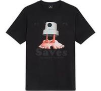 Paul Smith Mens Reg Fit T-shirt Saves Black Taille: S | T-shirts avec imprimés Outlet | Homme | Le Noir