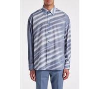 Paul Smith Mens S/c Oversized Shirt Light Blue Taille: 17.5 | Chemises d'affaires Outlet | Homme | Bleu
