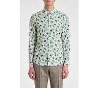 Paul Smith Mens S/c Slim Fit Shirt Lime Green Taille: XL | Casual chemises Outlet | Homme | Vert