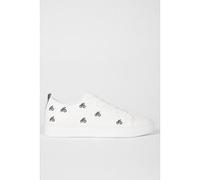 Paul Smith Mens Shoe Lee White Cycle Embroidery White Taille: 10 | Baskets Outlet | Homme | Blanche