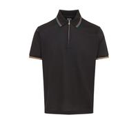 Paul Smith - Polo à fermeture éclair avec bordure à rayures signature - Homme - Tops - Brun - Taille: L