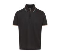 Paul Smith - Polo à fermeture éclair avec bordure à rayures signature - Homme - Tops - Brun - Taille: XL