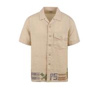 Paul Smith - PS Chemise d'Vacances Brodée - Homme - Chemises - Beige - Taille: S