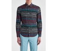 Paul Smith S/c Super Slim Fit Shirt Very Dark Navy Taille: 15 | Casual chemises Outlet | Homme | Bleu