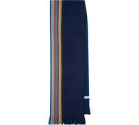 Paul Smith Scarf Multi Edge Reversible Navy Taille: OS | Outlet | Homme | Bleu