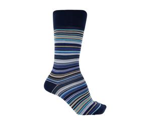 Paul Smith - Signature Stripe Socks - Homme - Sous-vêtements - Bleu - Taille: ONE Size