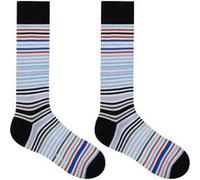 Paul Smith Sock Gavin Stripe Black Taille: OS | Sous-vêtements Outlet | Homme | Le Noir