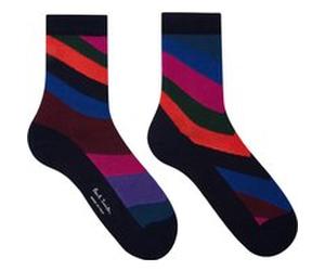 Paul Smith Sock Harley Swrl Navy Taille: OS | Chaussettes Outlet | Femme | Bleu