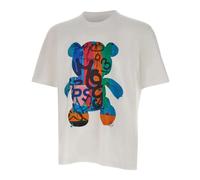Paul Smith - Teddy T-shirt - Homme - Tops - Blanc - Taille: M