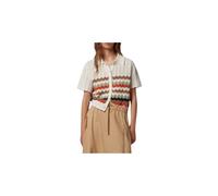 Paul Smith - W2R 821N V31450 02 Gilet Crochet - Femme - Tops - Beige - Taille: 40 FR