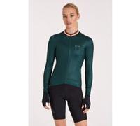 Paul Smith Womens Cycle Jersey L/s Artist Stripe Very Dark Green Taille: XXS | Hauts de sport Outlet | Femme | Vert