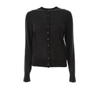 Paul Smith - Wool-silk Cardigan - Femme - Pulls - Noir - Taille: 38 FR
