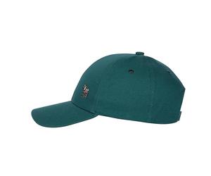 Paul Smith Zebra Logo Baseball Cap Casquette, Vert pétrole, Taille Unique Homme