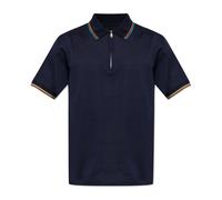 Paul Smith - Zip Polo - Homme - Tops - Bleu - Taille: XL