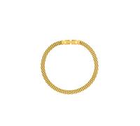 PAUL VALENTINE Bracelet pour femme en acier inoxydable, Or jaune
