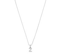 PAUL VALENTINE Collier pour femme en laiton avec pendentif en forme de lettre de l'alphabet - 42 cm avec rallonge de 5 cm - Design épuré avec une touche personnelle pour un look élégant, V, Laiton