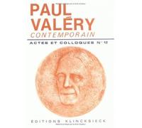 Paul Valéry contemporain - Jean Levaillant - Klincksieck - broché - Essai