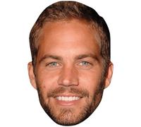 Paul Walker (Brown Hair) Big Head. Masque plus grand que nature.