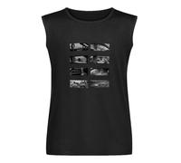 Paul Walker Film Sleeveless T-Shirt Graphic Mens Basic Black Unisex Cotton Casual Vest Tank Tops Tee XL