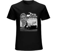 Paul Walker Rip T-Shirt Mens Unisex Black Tees