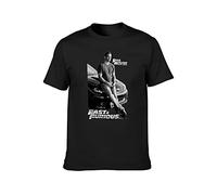 Paul Walker Street Racing Fast Furious Mens T-Shirt Black Unisex Mens Tees 3XL