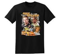 Paul Walker T-Shirt Black Shirt Men's Top Tee L