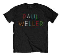Paul Weller Multicoloured Logo Autorisé T-shirt Hommes