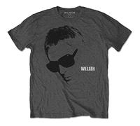 Paul Weller - T-Shirt # L Unisex Grey # Glasses Picture [Import]